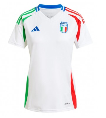 Italien Bortatröja Kvinnor EM 2024 Kortärmad